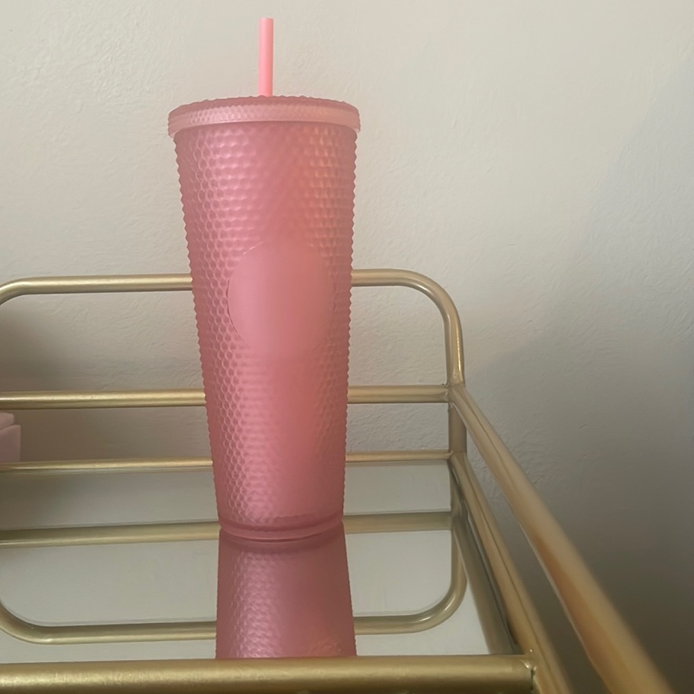 Starbucks Pink Studded 24oz Tumbler Cold Cup Venti NEW!